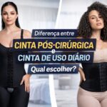 Diferença entre cinta pós-cirúrgica e cinta de uso diário